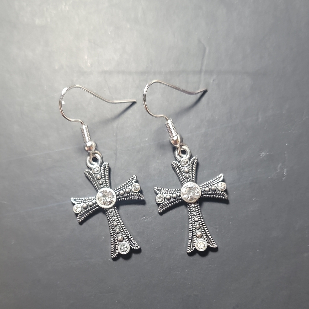 Cross Earrings